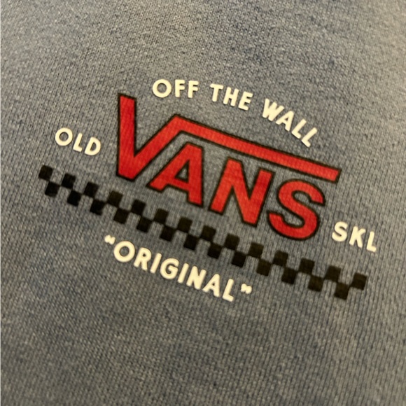 NWOT Vans Blue Hoodie Size Youth L - Picture 6 of 11